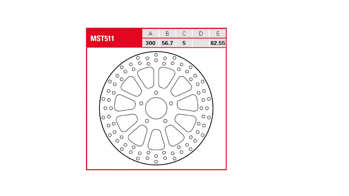TRW Brake Rotor - product view