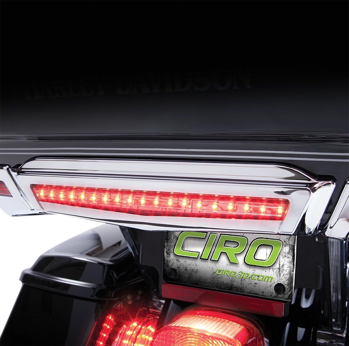 Ciro Center Brake Light for Tour-Pak® — 40004