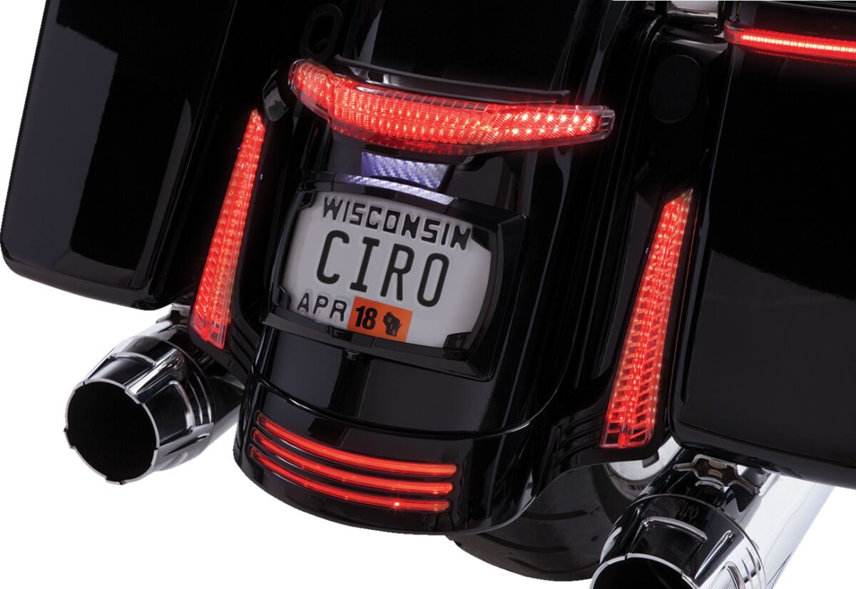 Ciro Latitude Taillight and License Plate Mount — 40054