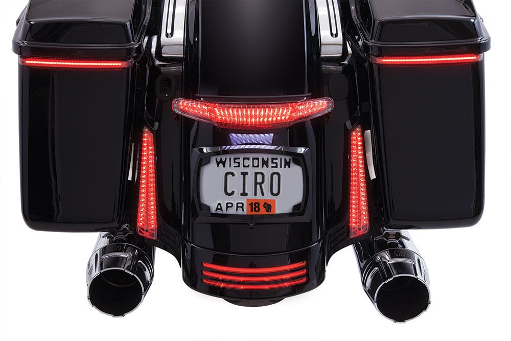 Ciro Latitude Taillight and License Plate Mount — 40054