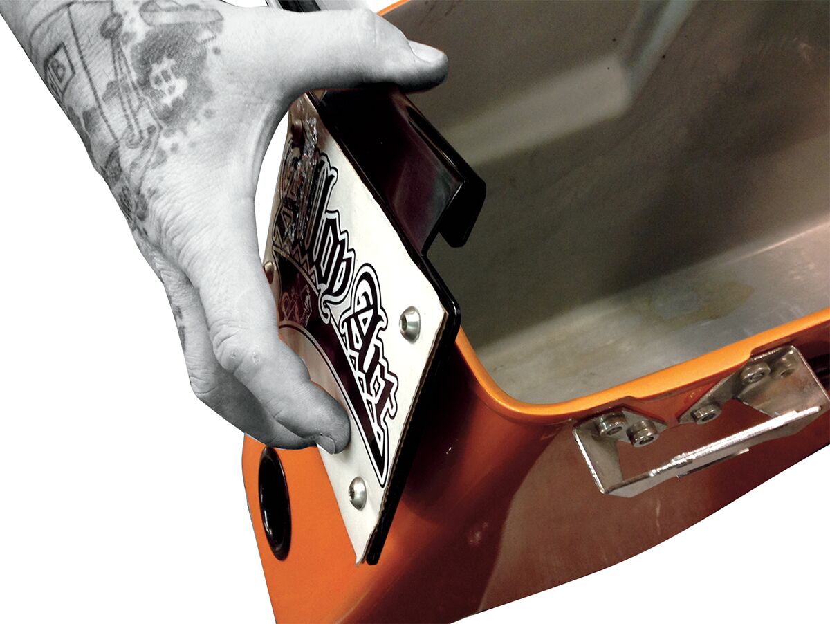 Alloy Art License Plate Mount — LD-1