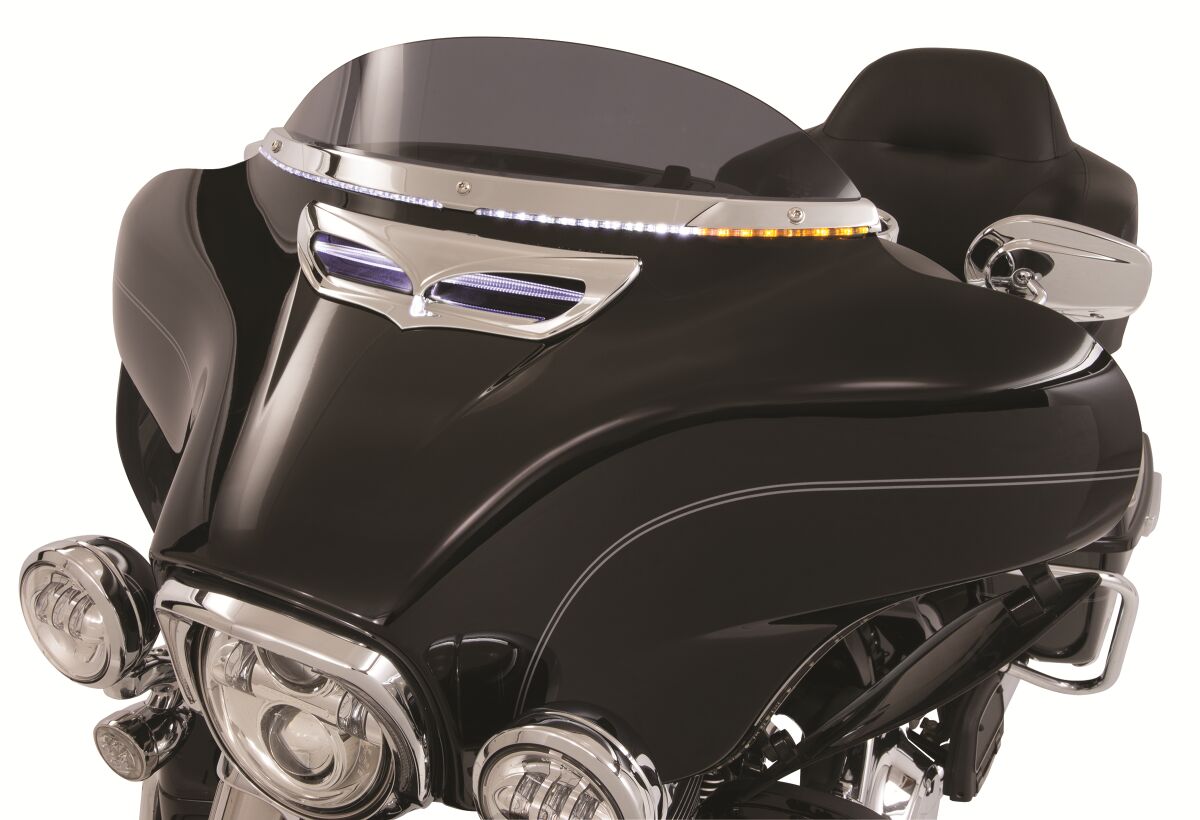 Ciro Steel Windshield Trim — 11000