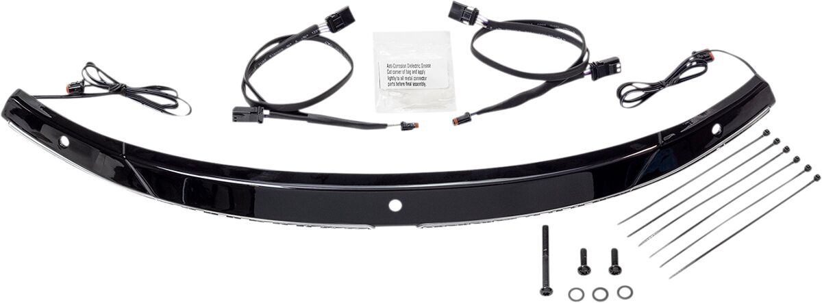Ciro Steel Windshield Trim — 11001