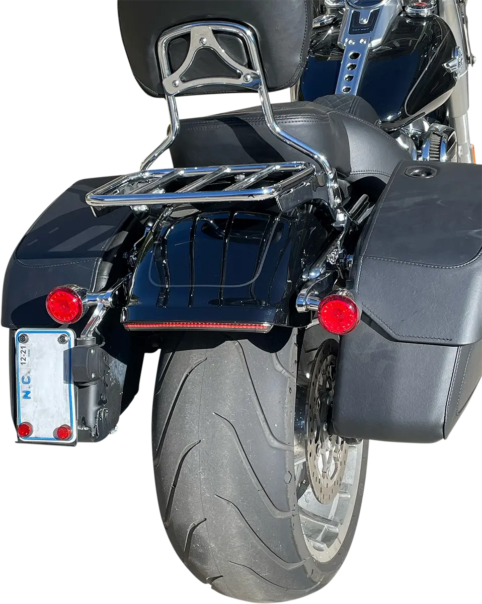 CUSTOM DYNAMICS Integrated Taillight with Turn Signals CD-FATBOY-R — view 2