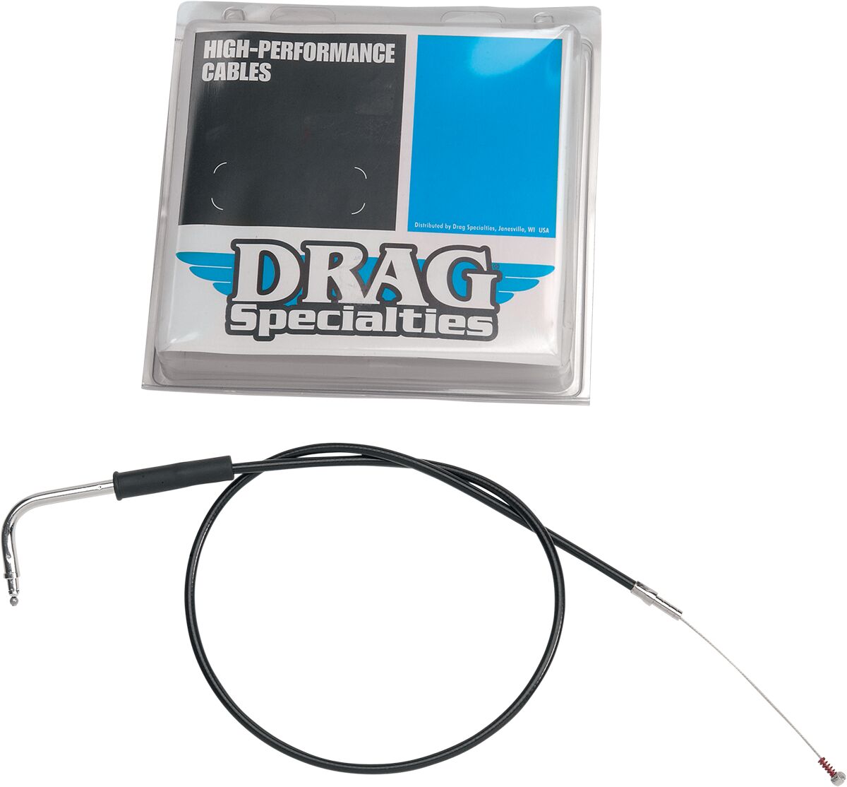 Drag Specialties Black Vinyl Cable