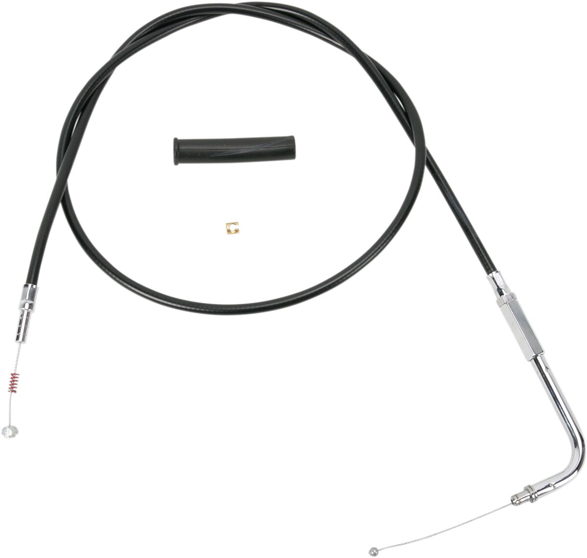 Drag Specialties Black Vinyl Cable