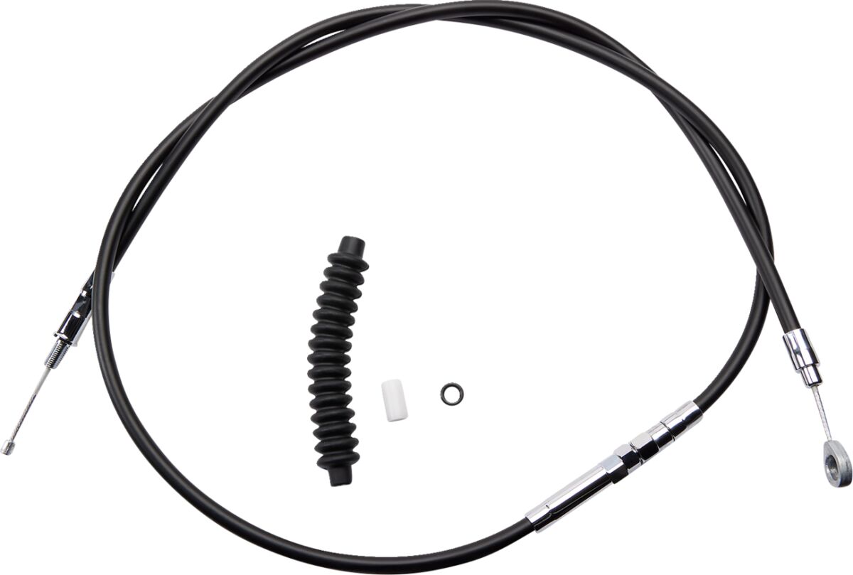 Drag Specialties High-Efficiency Black Vinyl Clutch Cable