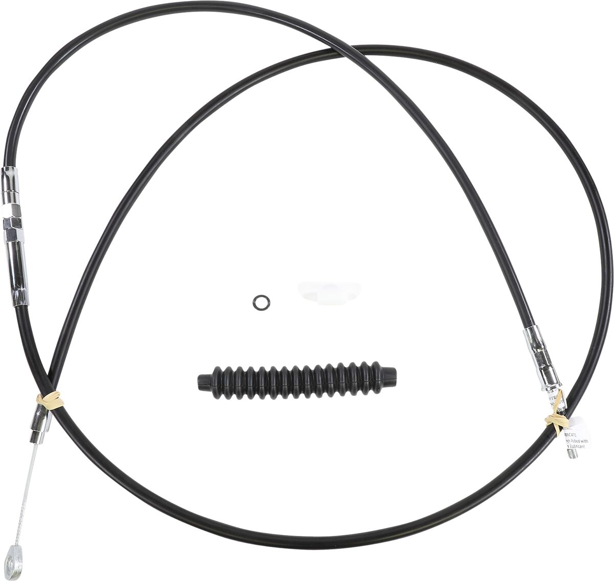 Drag Specialties High-Efficiency Black Vinyl Clutch Cable