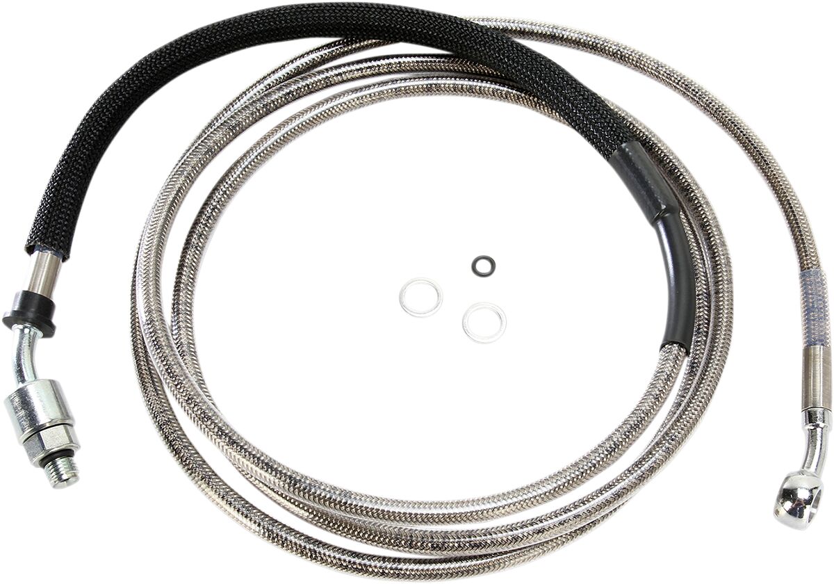Drag Specialties Stainless Steel Hydraulic Clutch Line