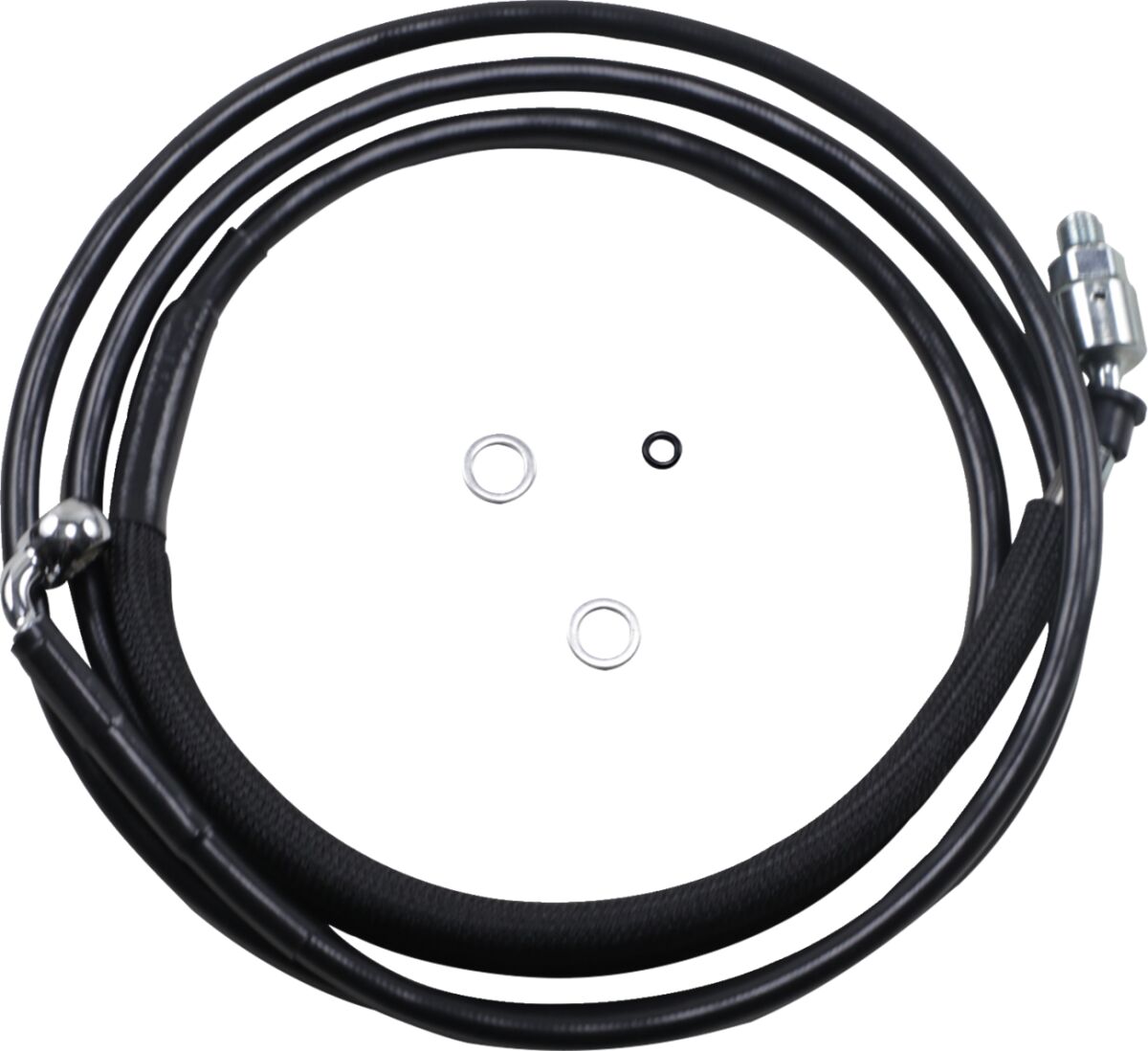 Drag Specialties Stainless Steel Hydraulic Clutch Line