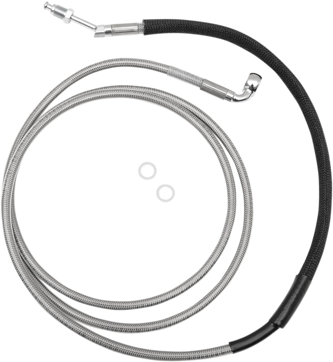 Drag Specialties Stainless Steel Hydraulic Clutch Line