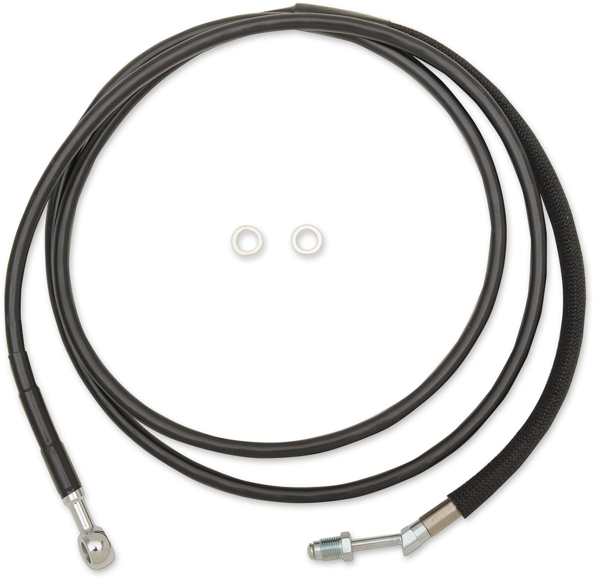 Drag Specialties Stainless Steel Hydraulic Clutch Line