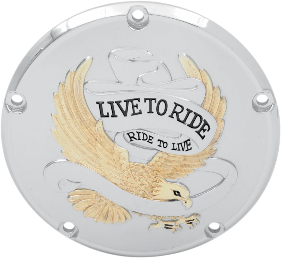 Drag Specialties Live To Ride Derby Cover