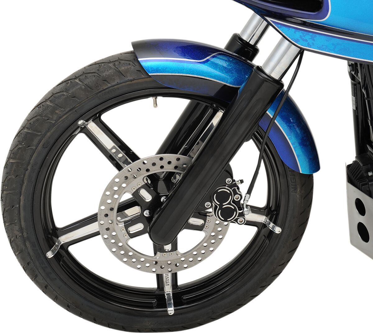 Drag Specialties Fender-To-Fork Adapter