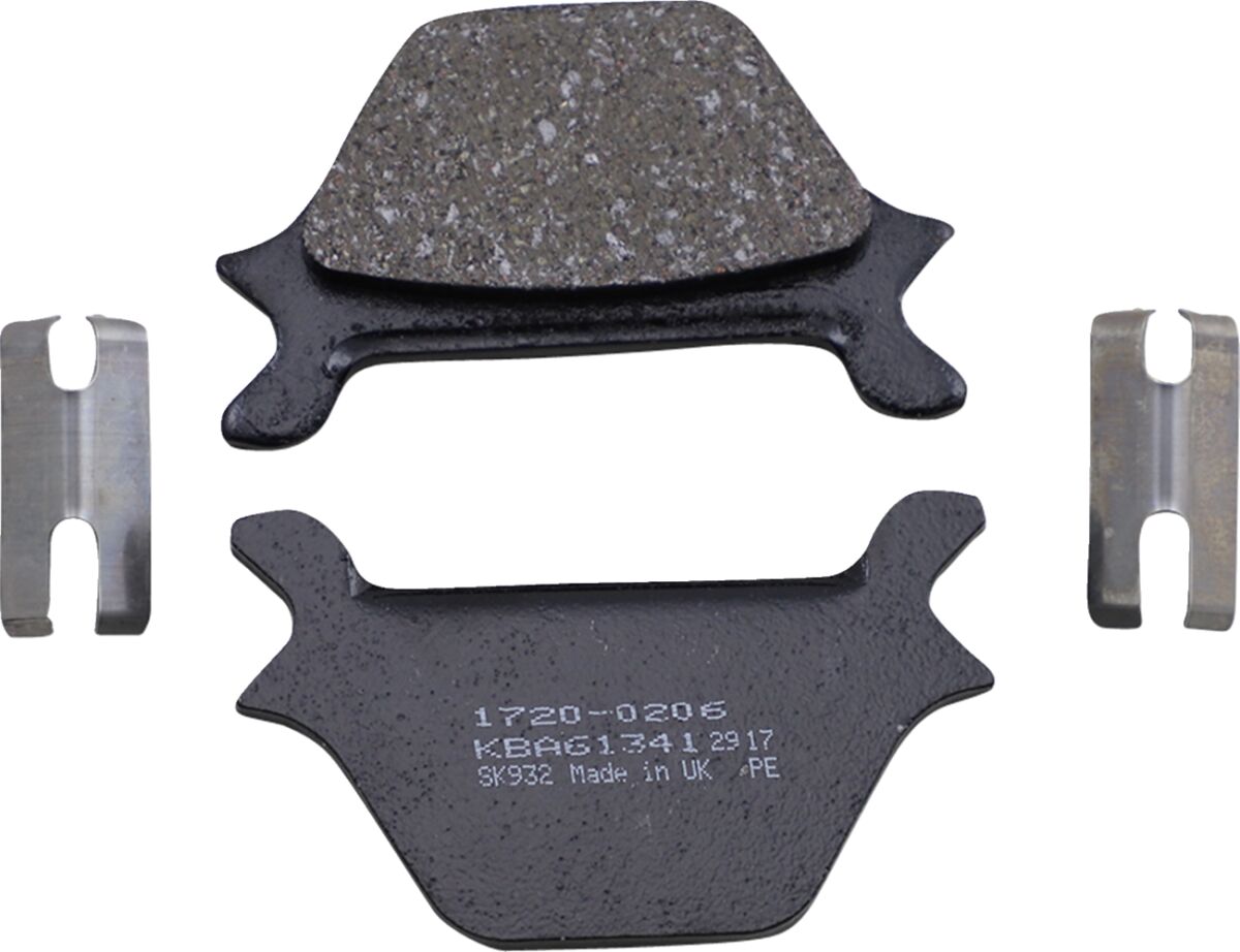 Drag Specialties Organic Harley-Davidson Brake Pads