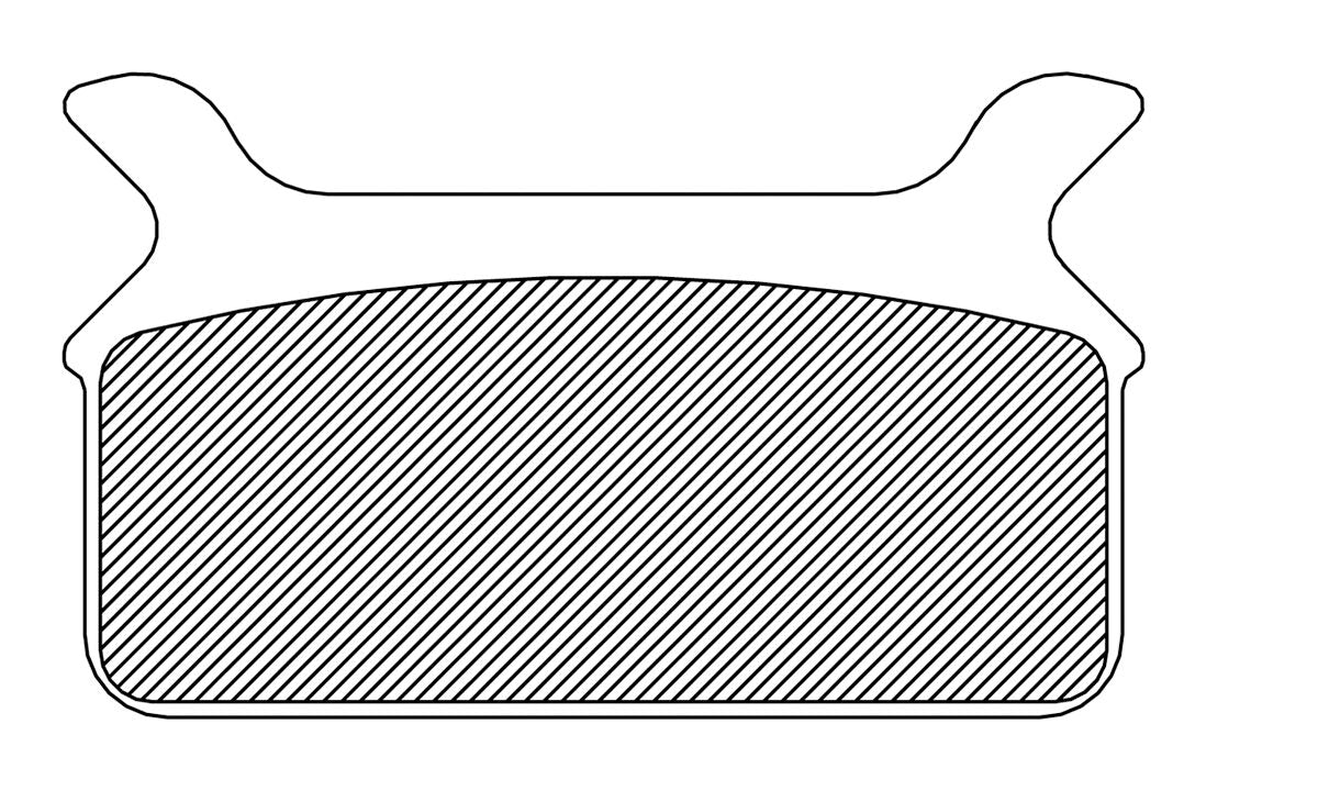 Drag Specialties Sintered Metal Harley-Davidson Brake Pads