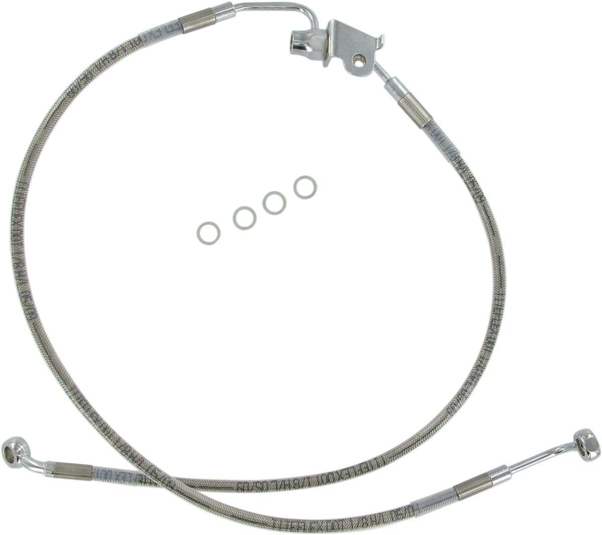 Drag Specialties Stainless Steel Brake Line Kit