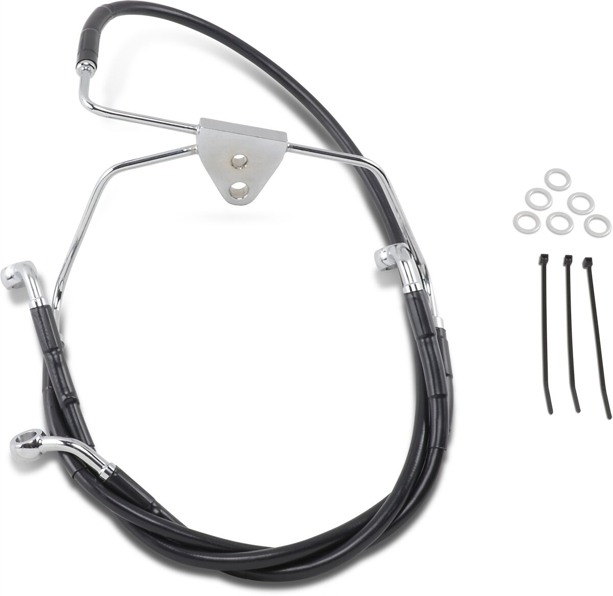 Drag Specialties Stainless Steel Brake Line Kit