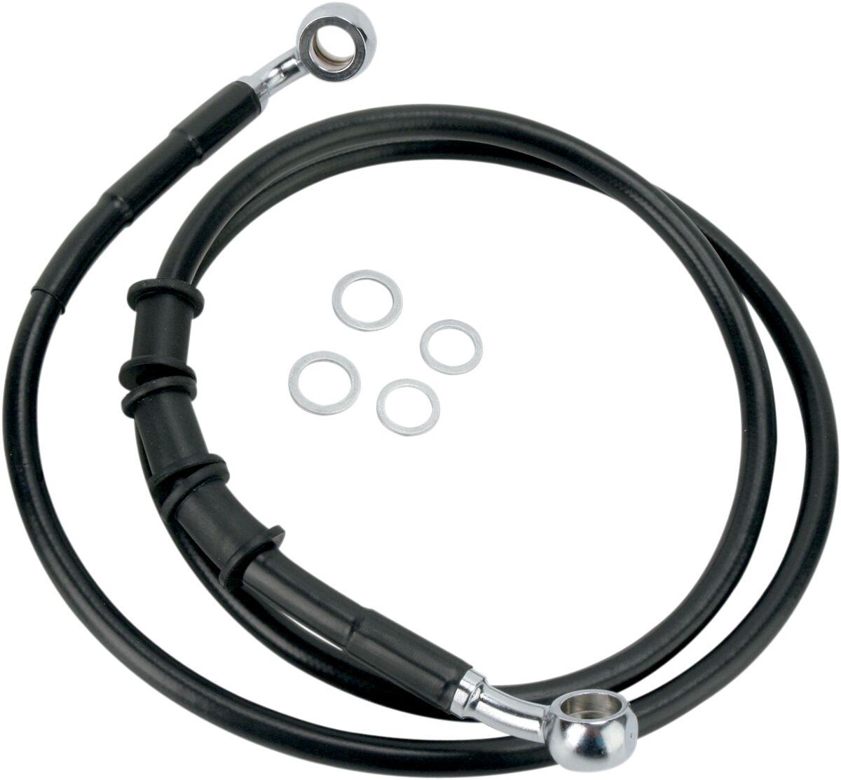 Drag Specialties Stainless Steel Brake Line Kit