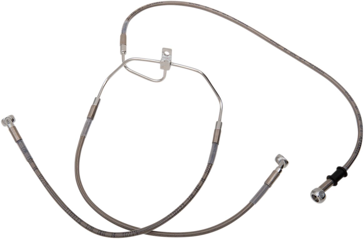 Drag Specialties Extended Length Stainless Steel Brake Line Kit