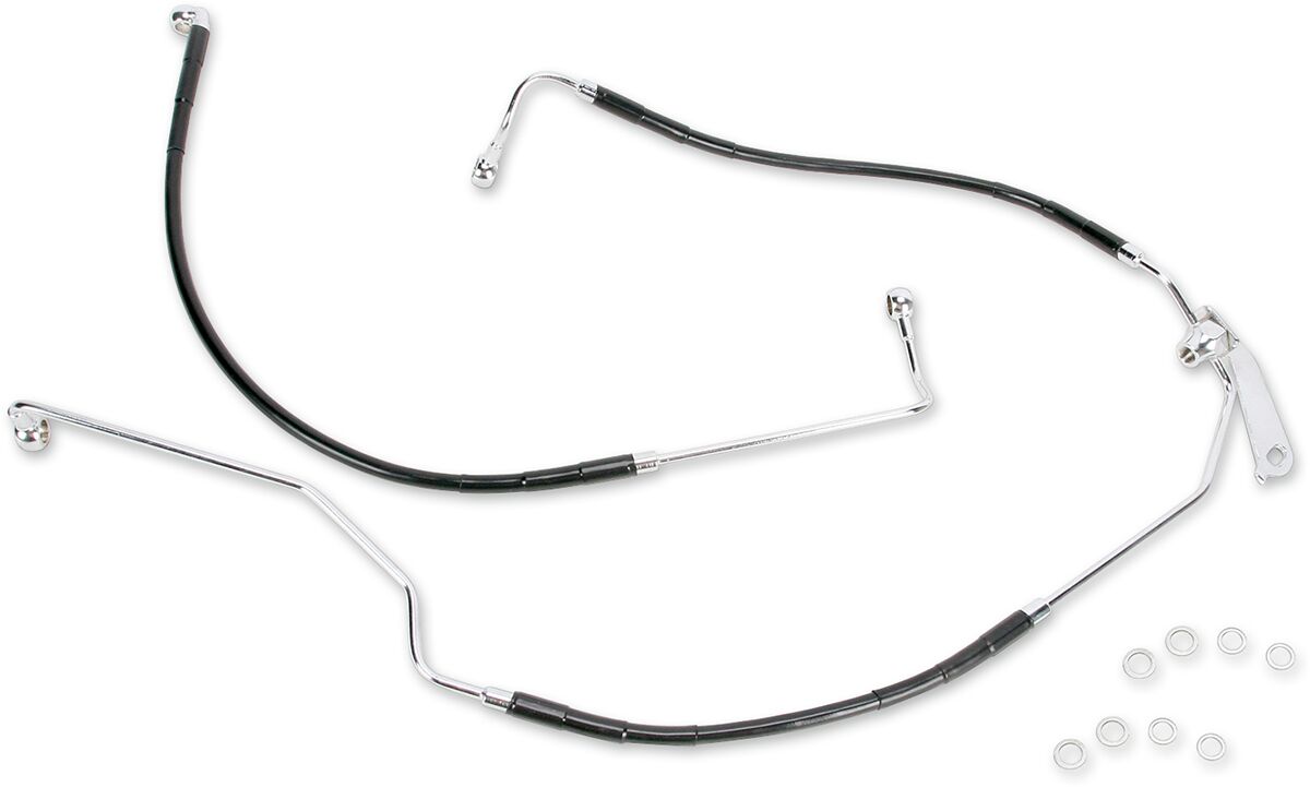 Drag Specialties Stainless Steel Brake Line Kit