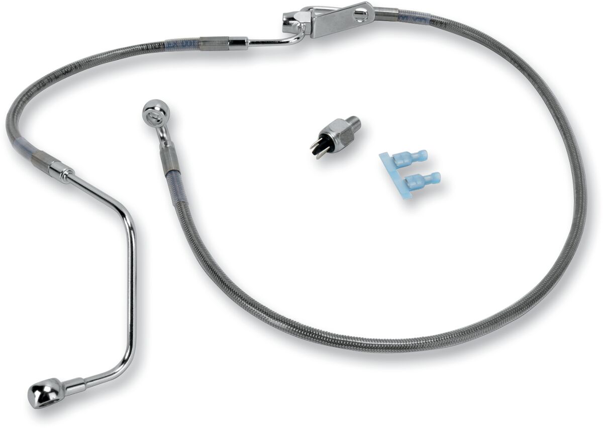 Drag Specialties Stainless Steel Brake Line Kit