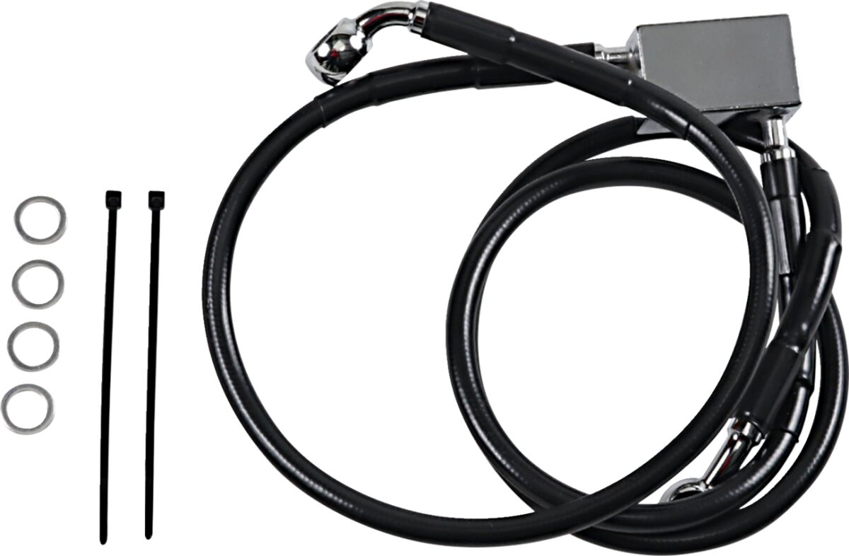 Drag Specialties Stainless Steel Brake Line Kit
