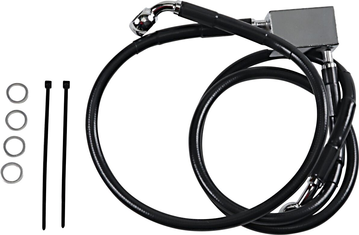 Drag Specialties Stainless Steel Brake Line Kit