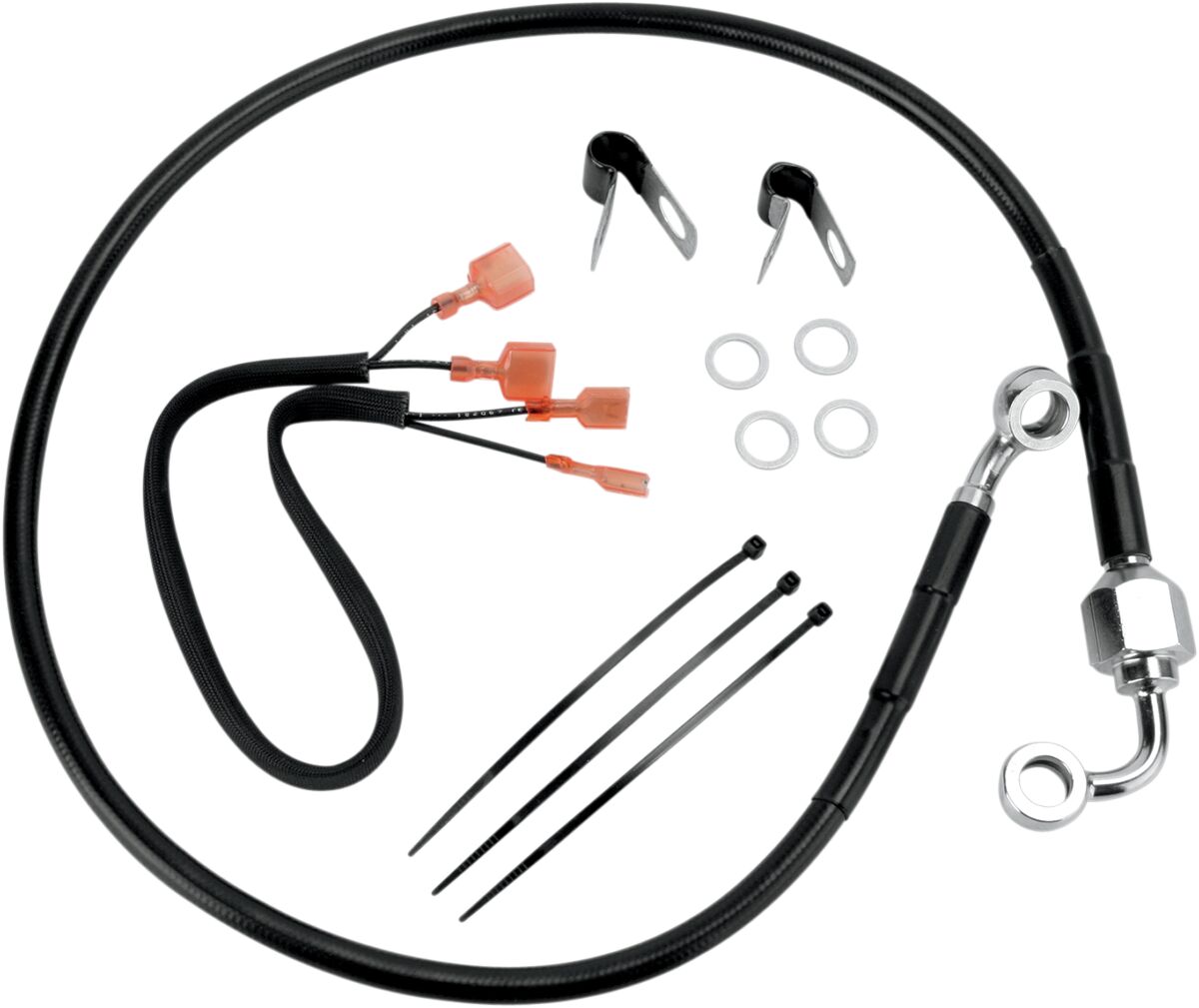 Drag Specialties Stainless Steel Brake Line Kit