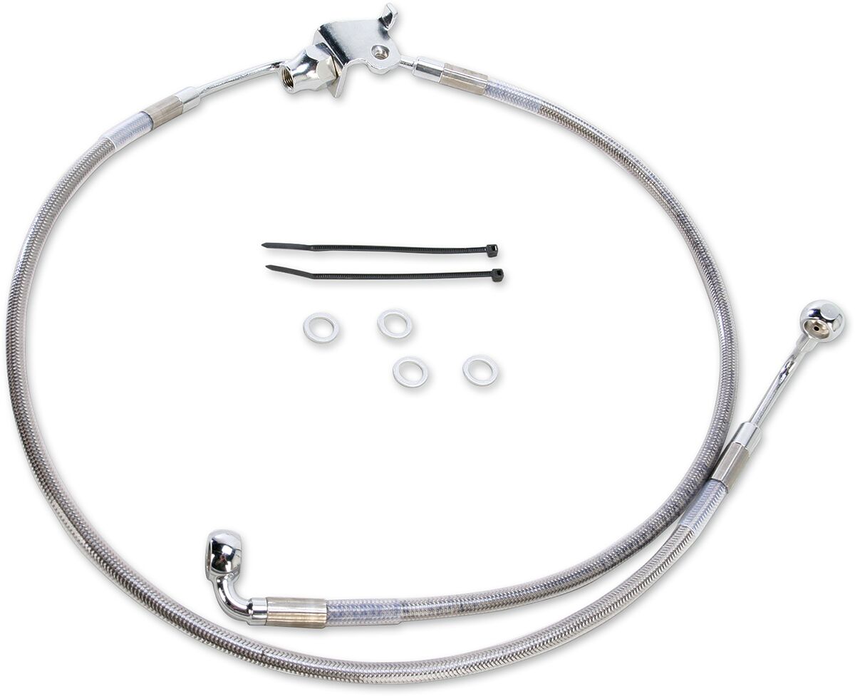 Drag Specialties Stainless Steel Brake Line Kit