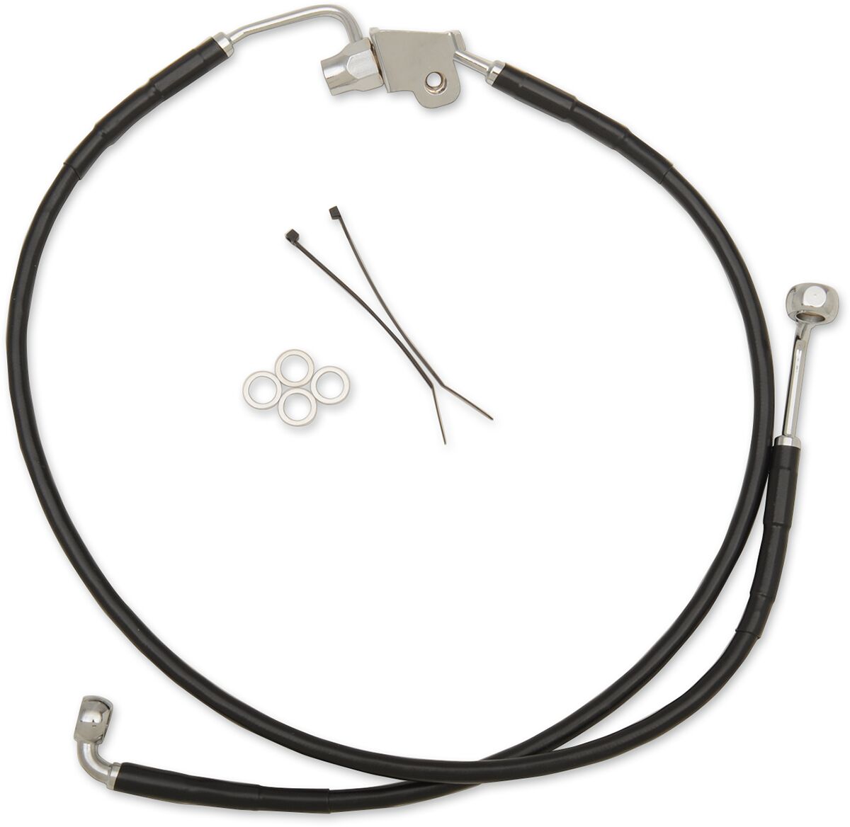 Drag Specialties Stainless Steel Brake Line Kit
