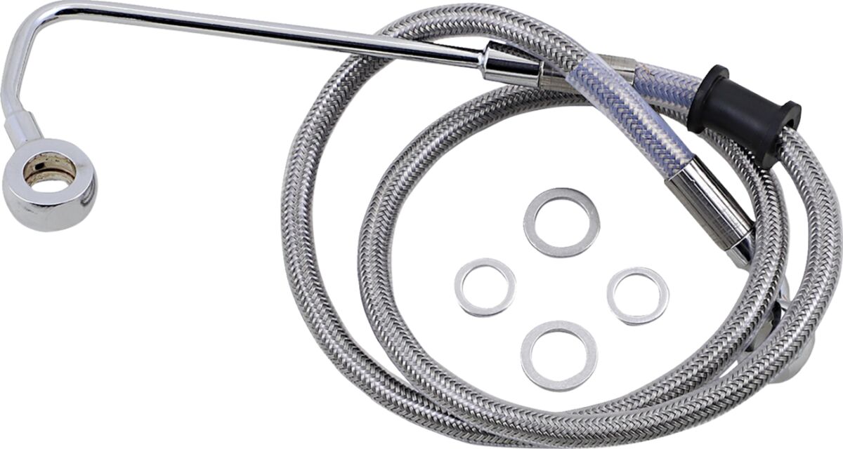 Drag Specialties Stainless Steel Brake Line Kit