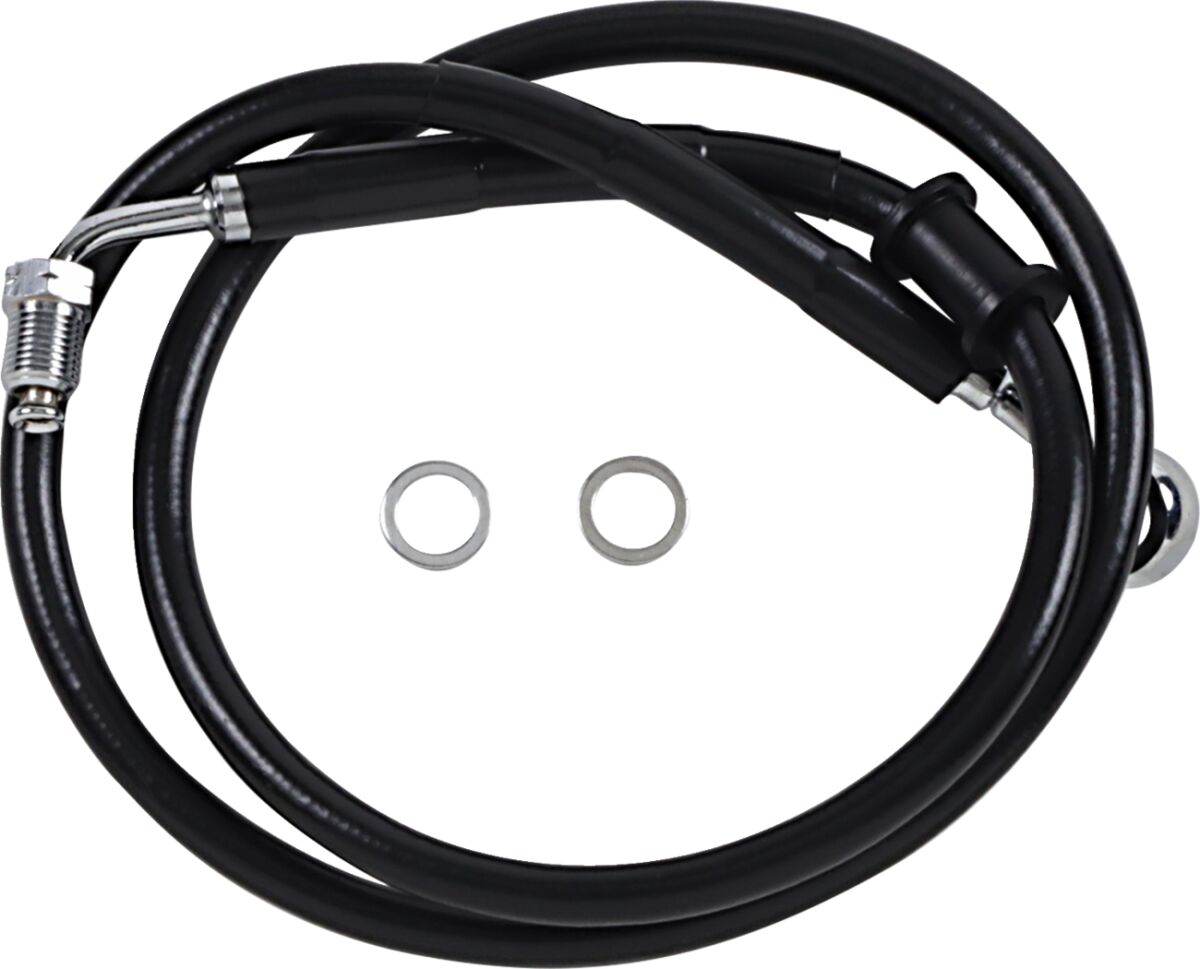 Drag Specialties Extended Length Stainless Steel Brake Line