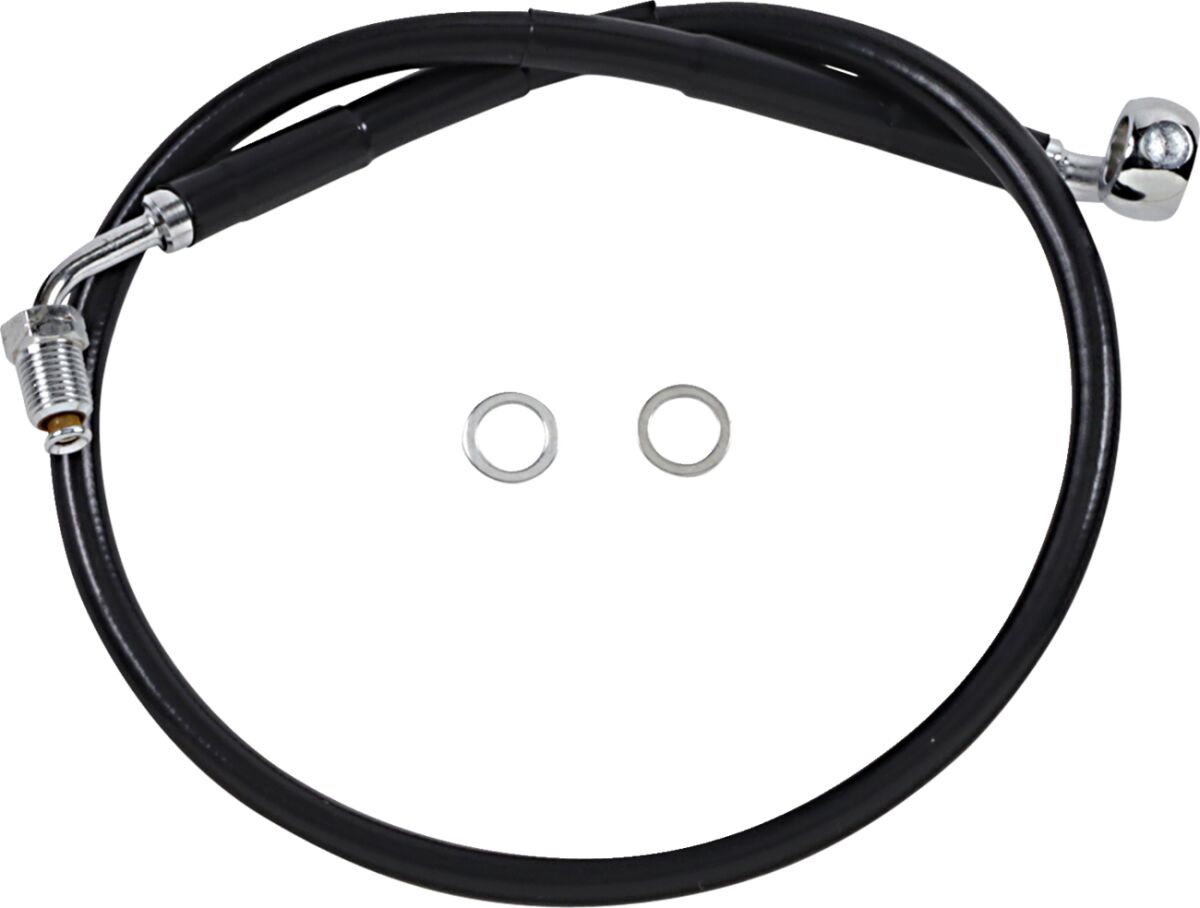 Drag Specialties Extended Length Stainless Steel Brake Line