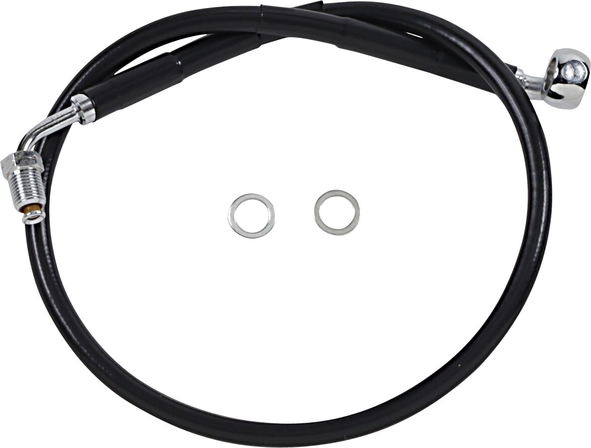 Drag Specialties Extended Length Stainless Steel Brake Line