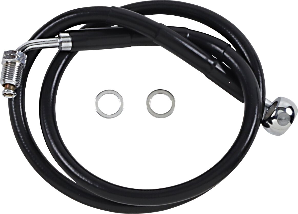 Drag Specialties Extended Length Stainless Steel Brake Line