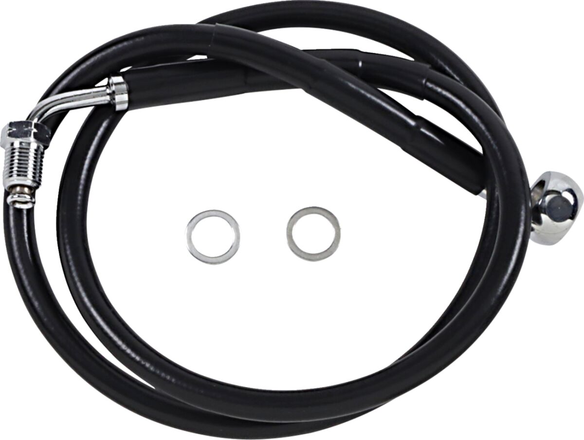 Drag Specialties Extended Length Stainless Steel Brake Line