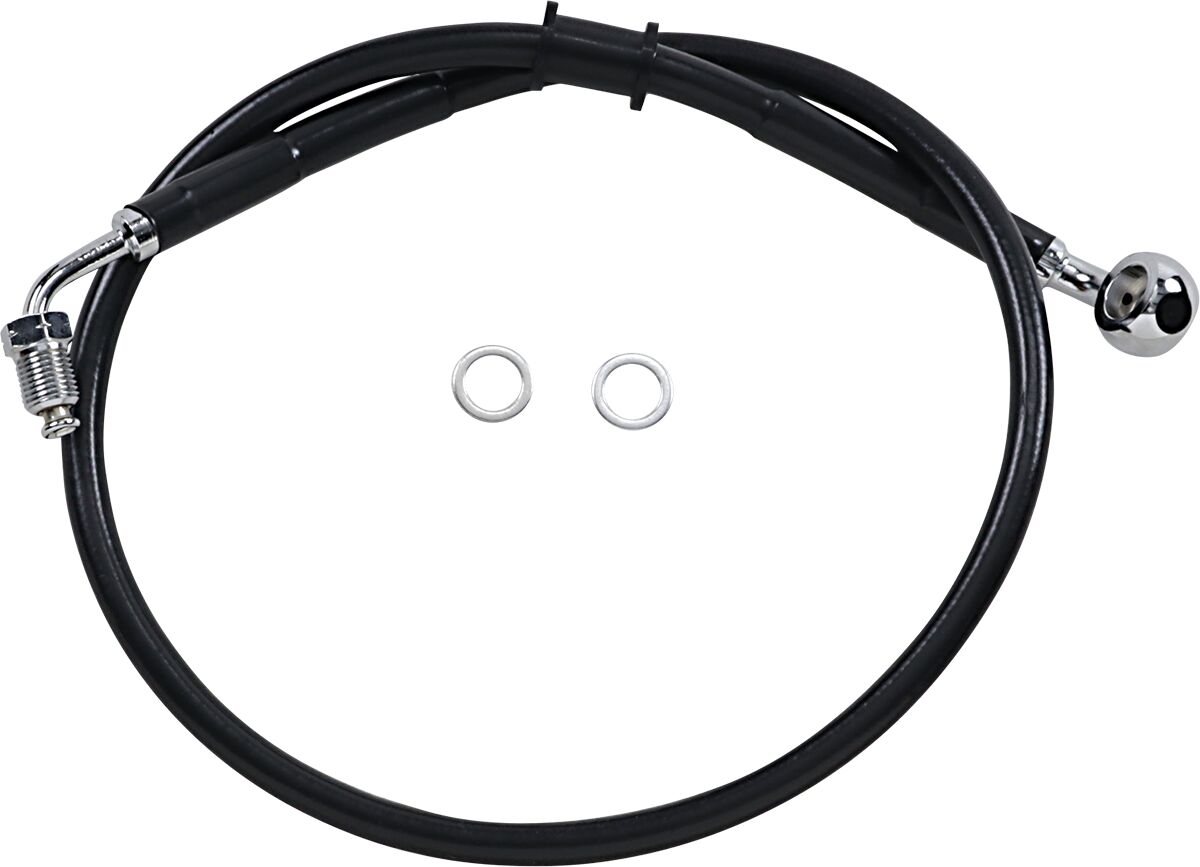Drag Specialties Extended Length Stainless Steel Brake Line