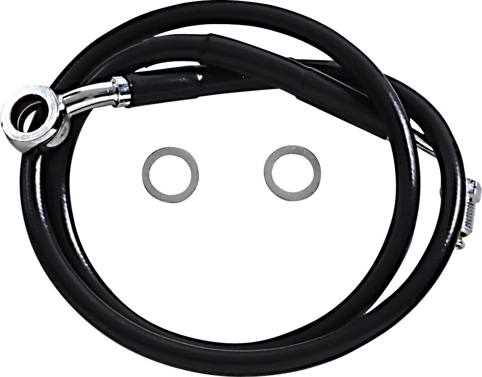 Drag Specialties Extended Length Stainless Steel Brake Line