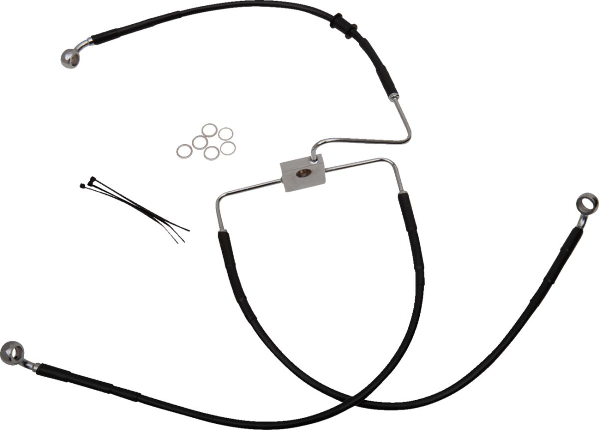 Drag Specialties Stainless Steel Brake Line Kit