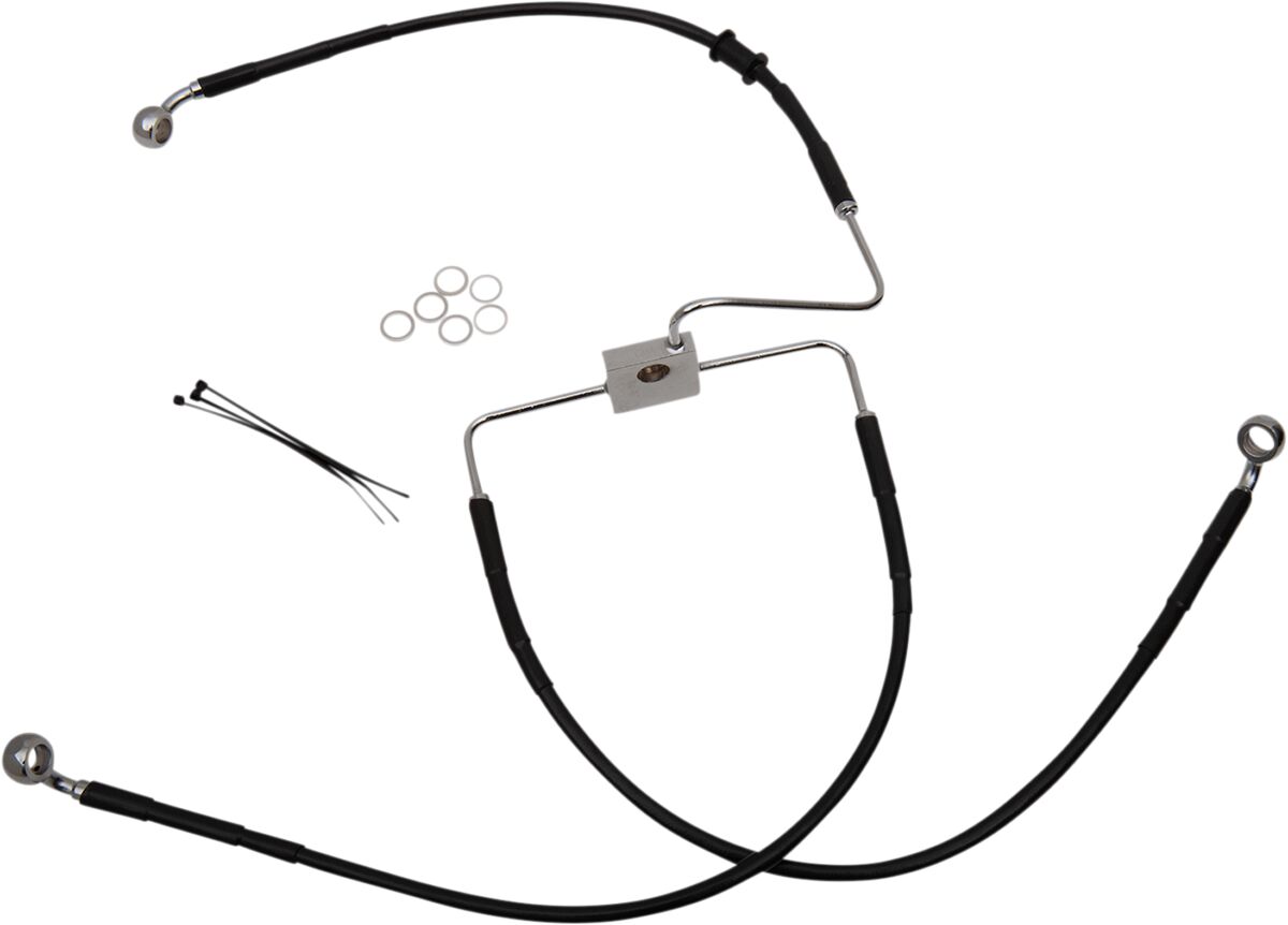 Drag Specialties Stainless Steel Brake Line Kit