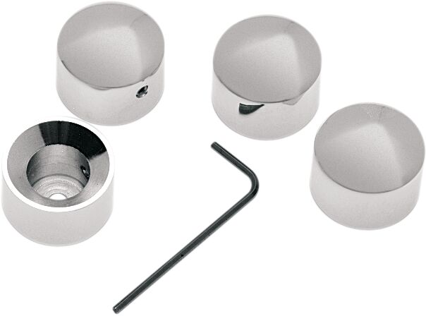 Drag Specialties Die-Cast Head Bolt Covers