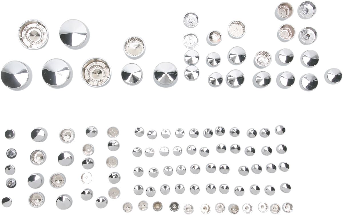 Drag Specialties Deluxe Engine Bolt Cover Kit