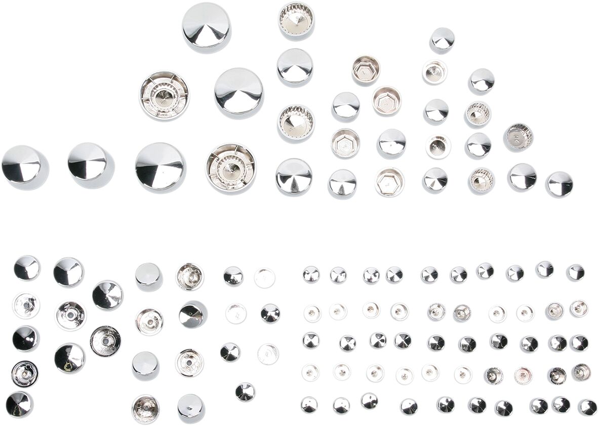 Drag Specialties Deluxe Engine Bolt Cover Kit