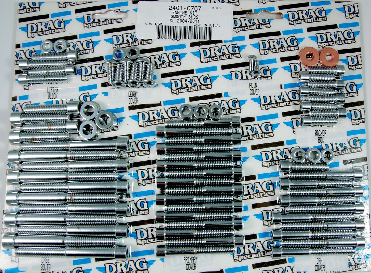 Drag Specialties Complete Motor Bolt Kit