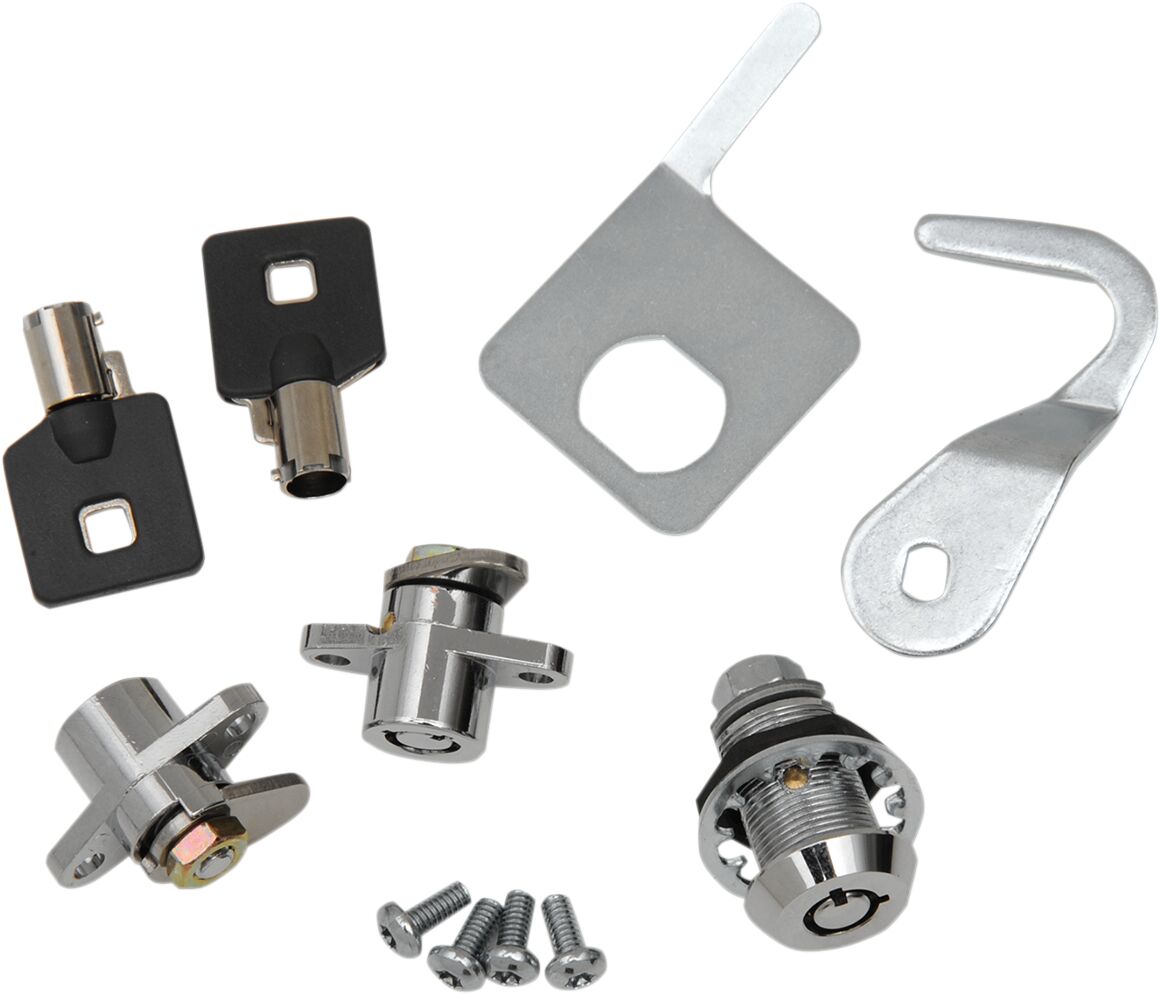 Drag Specialties Saddlebag and Tour-Pak® Lock Kit
