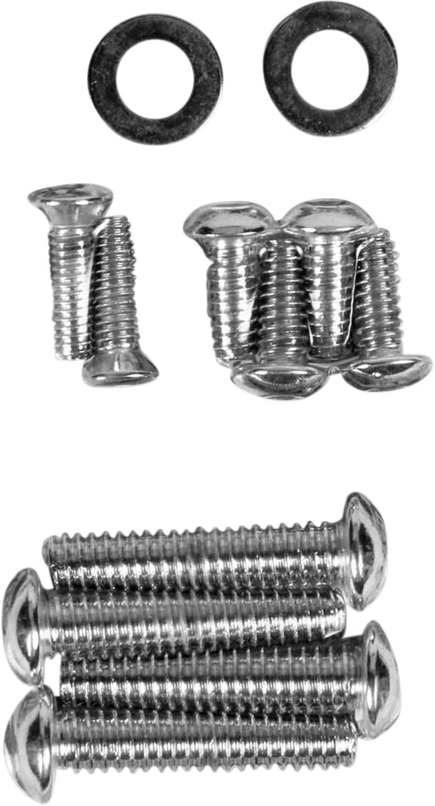 Drag Specialties Handlebar Lever and Master Cylinder Cover Bolt Set