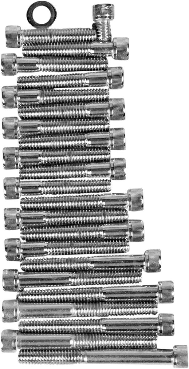 Drag Specialties Cam/Primary/Sprocket Cover Bolt Set