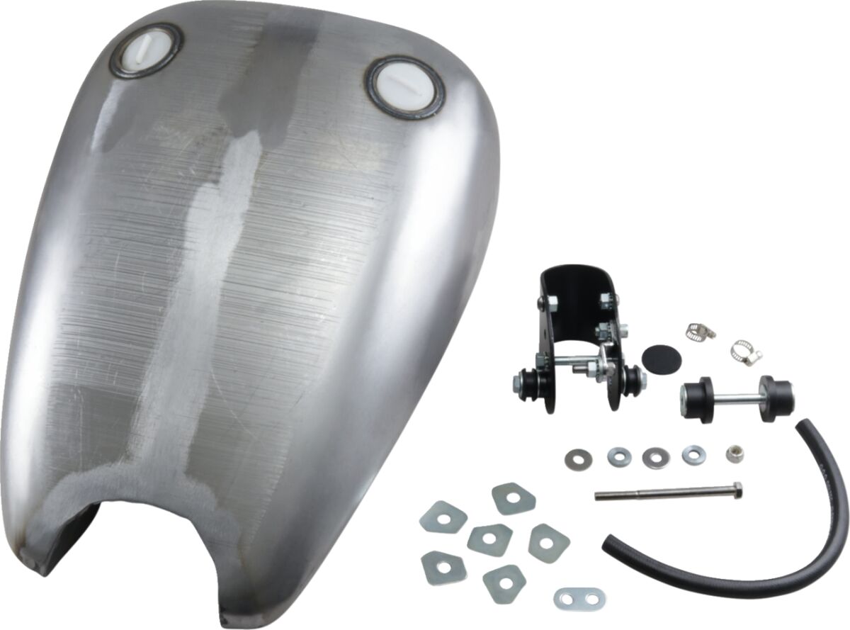 Drag Specialties Extended Smooth-Top QuickBob™ Rubber-Mount Gas Tank