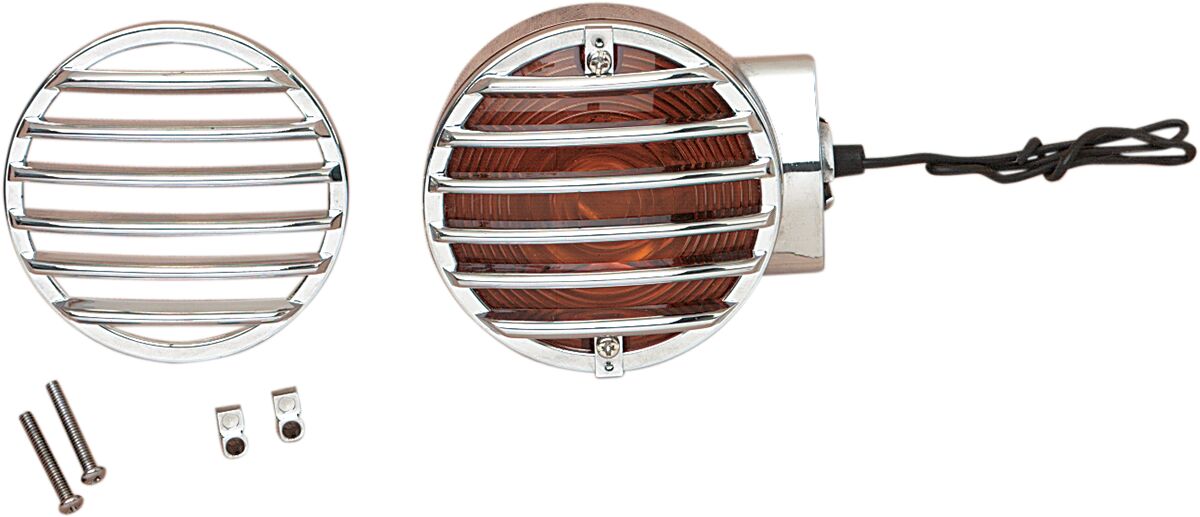 Drag Specialties Turn Signal Lens Grilles